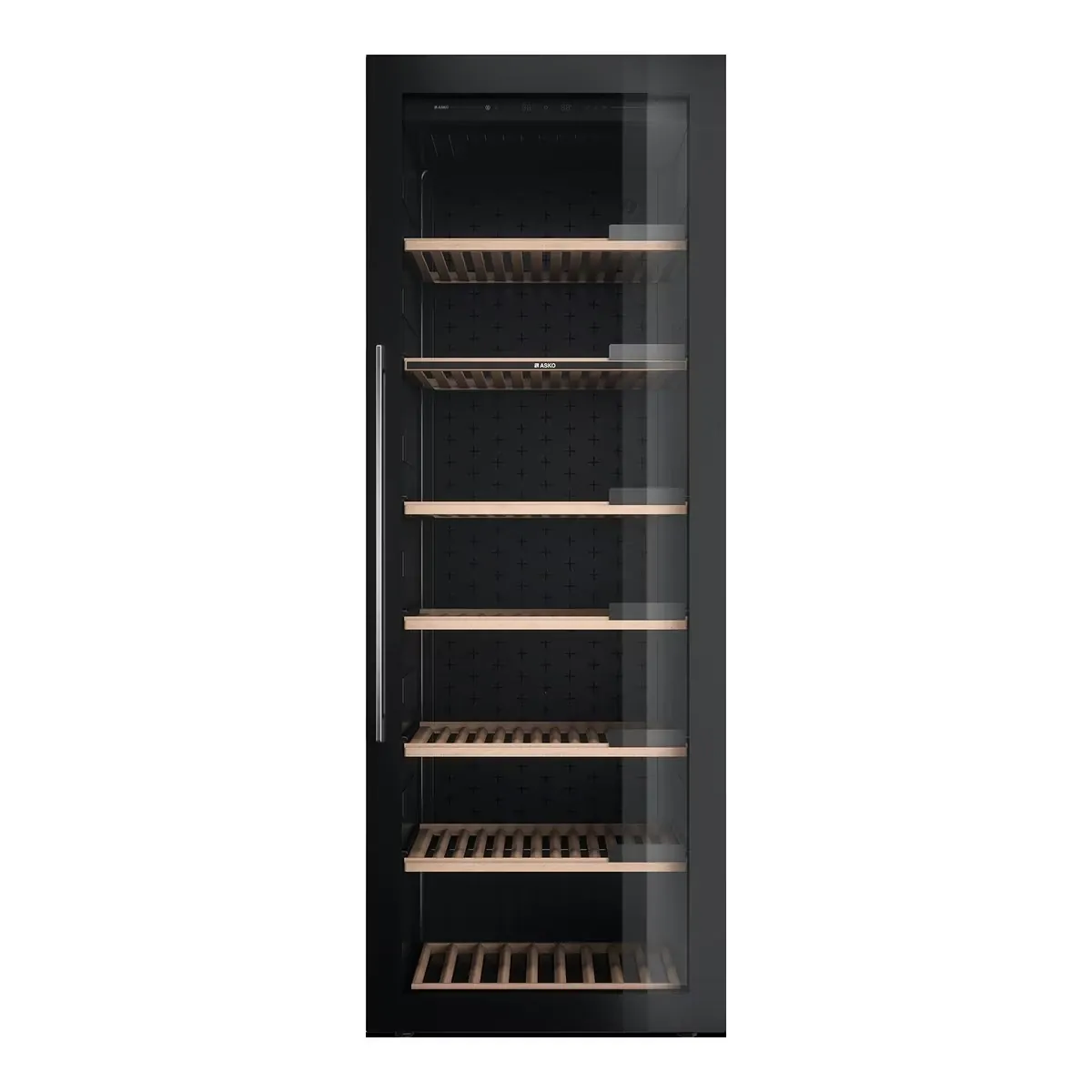 Custom Single-Zone Stainless Steel Wine Display Cabinet with Insulated Glass Door 4