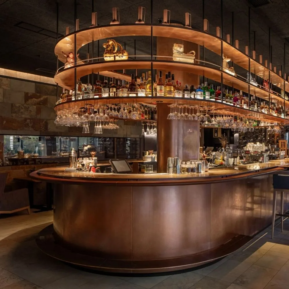 bar counter Metal