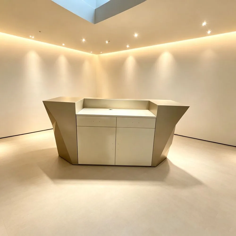 ROYAL METAL High-End Steel L-Shape Cocktail Bar Table, Water Resistant project detail