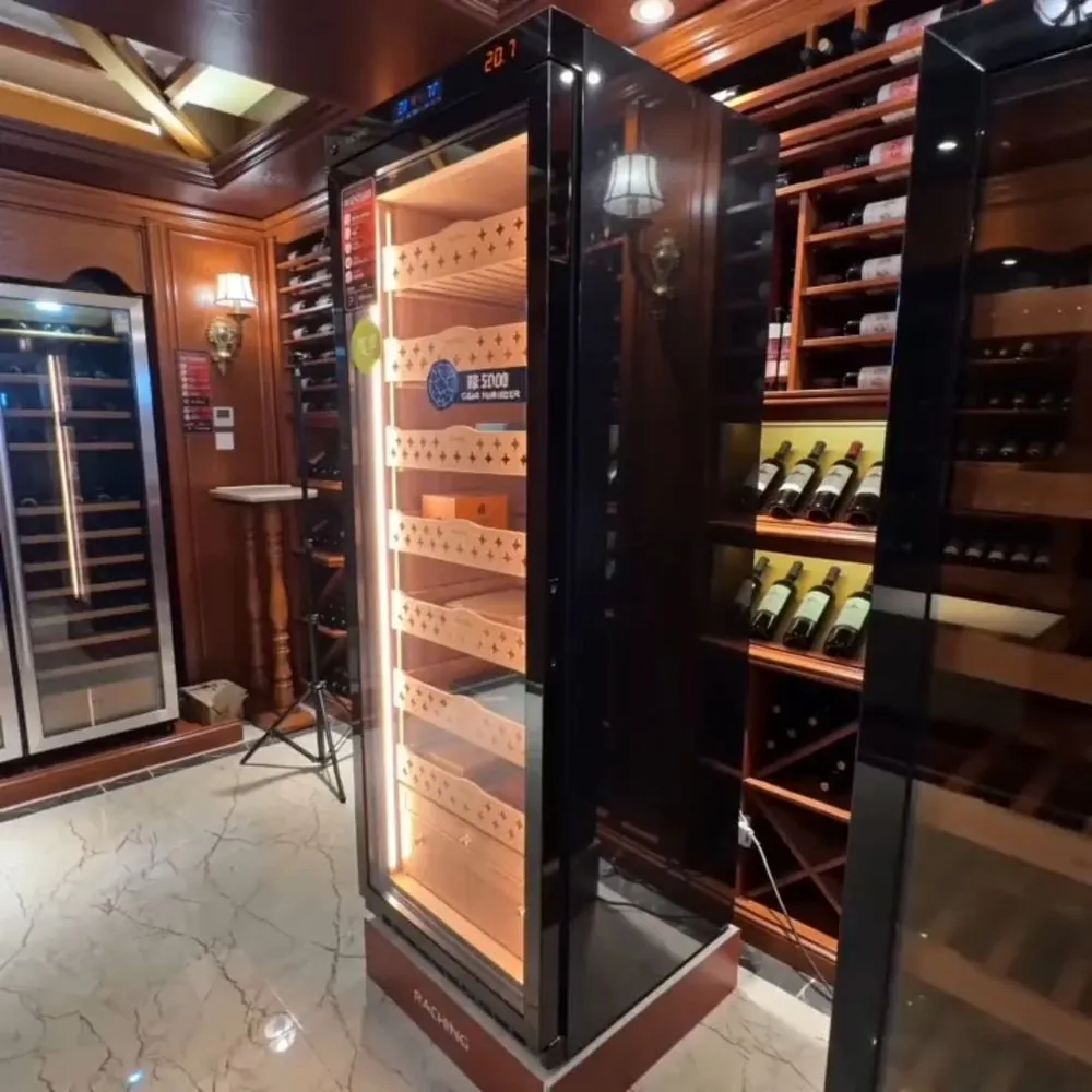 ROYAL METAL Electric Stainless Steel Cigar Cooler Humidor, Dual Zone project detail