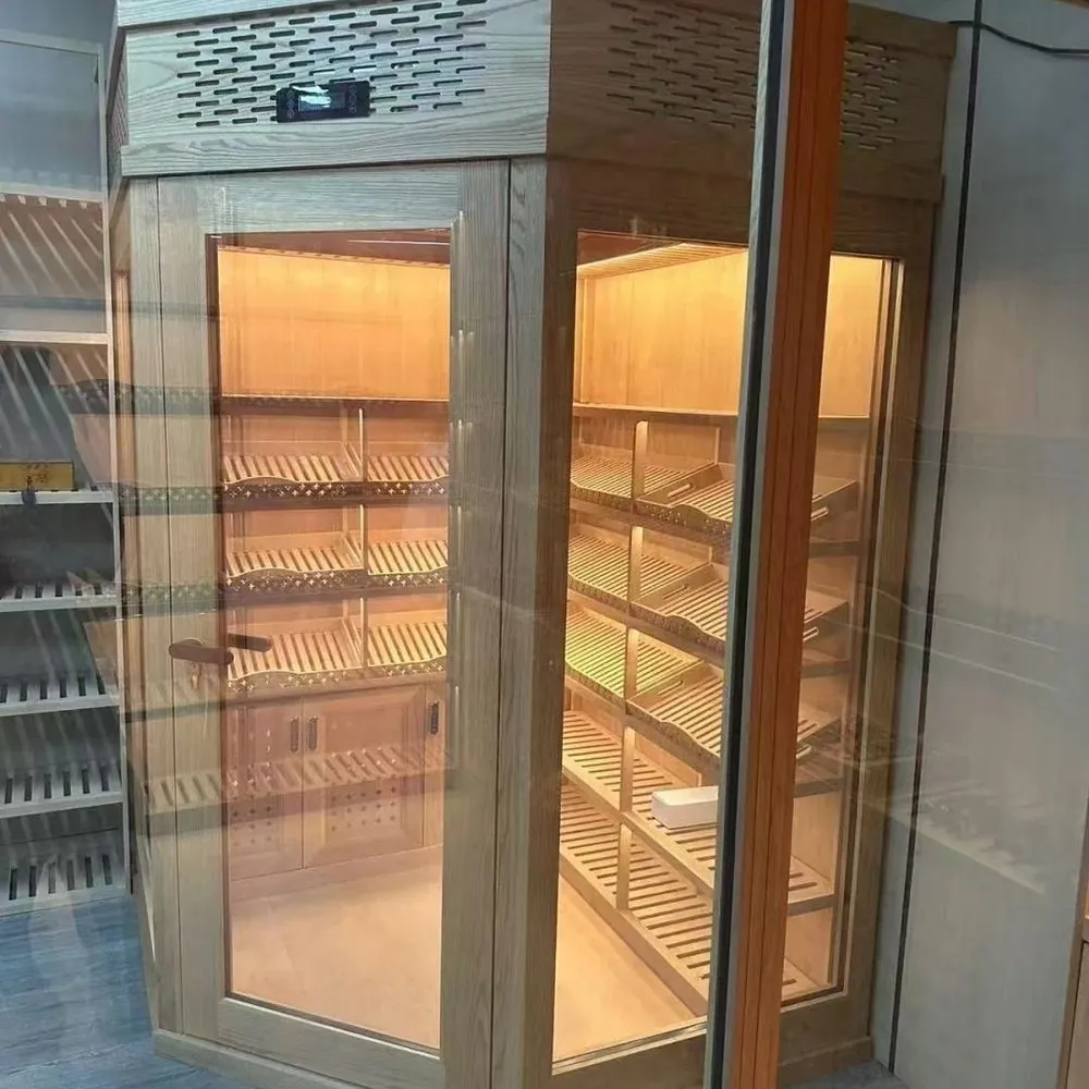 Stainless Steel Cigar Cellar Cooler 288L, Digital Temperature Control project detail