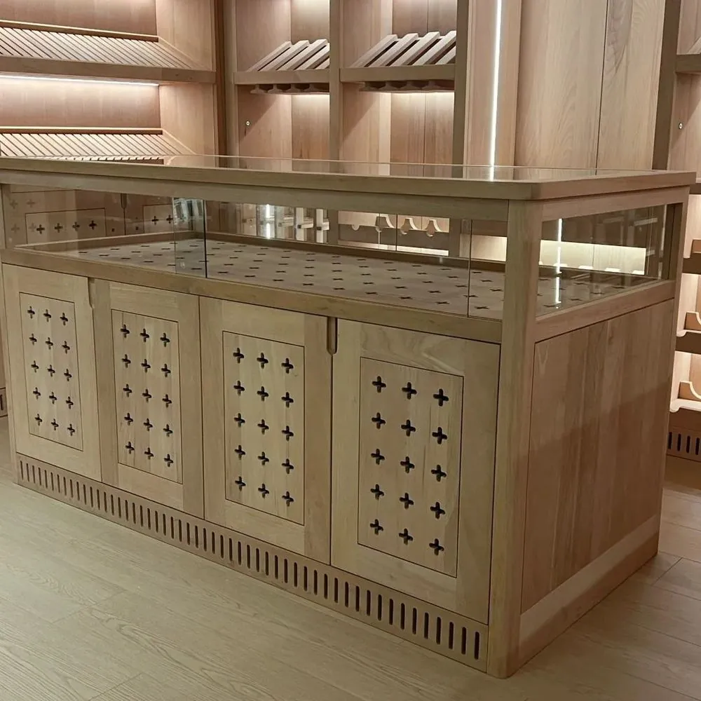 ROYAL METAL Stainless Steel Cigar Humidor Cabinet, Dual Zone Humidity project detail