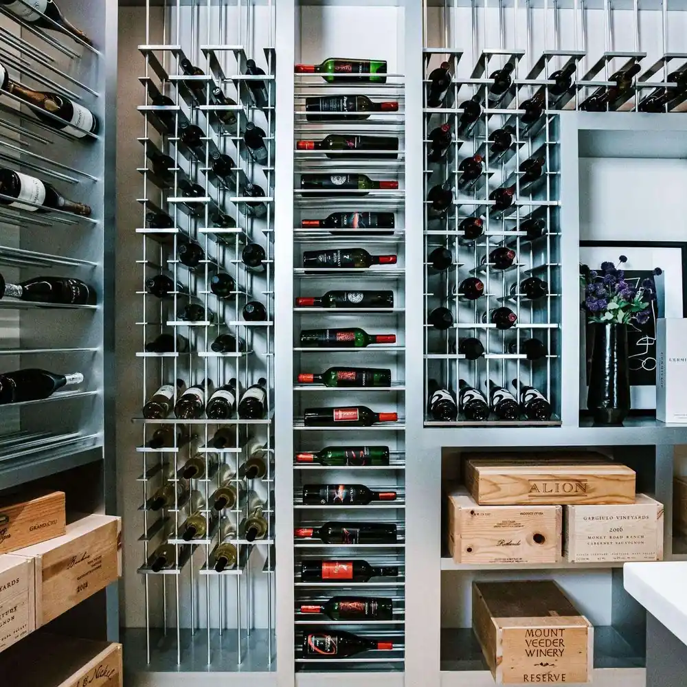 Stainless Steel Wine Cellar 1200 Bottles, Large Capacity