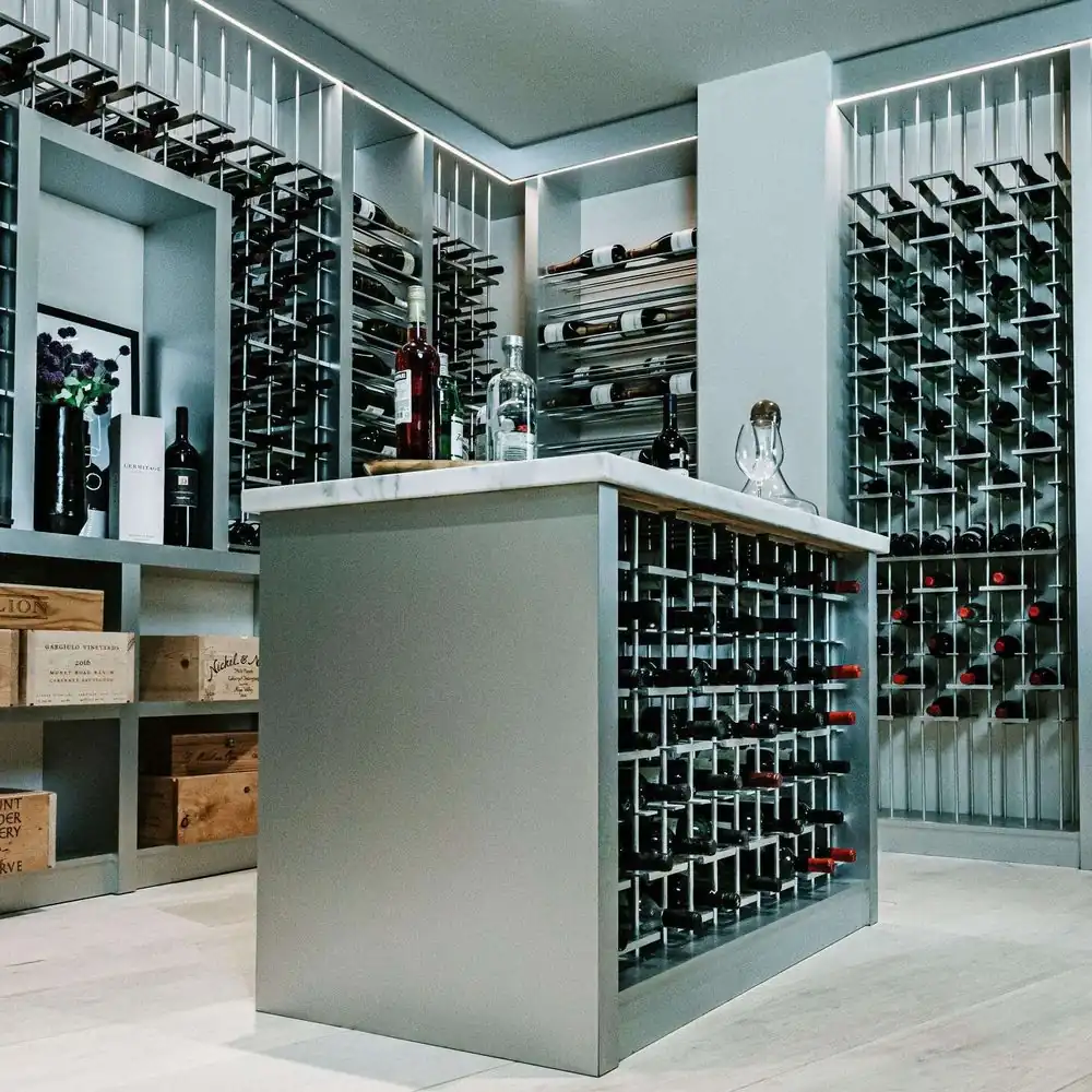 Stainless Steel Wine Cellar 1200 Bottles, Large Capacity project detail
