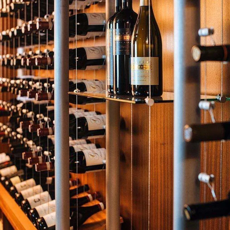 Wooden Wine Cellar for 1200 Bottles, Custom Solid Wood Furniture 4