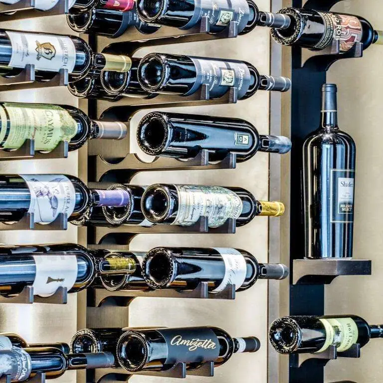 Metal Wine Cellar for 1200 Bottles, Luxury Stainless Steel VIP Custom 3