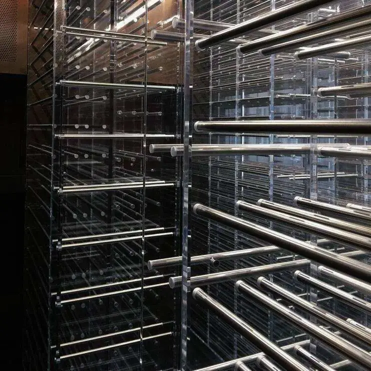 RM-005 F-88 Compact Stainless Steel Wine Cellar for 120 Bottles