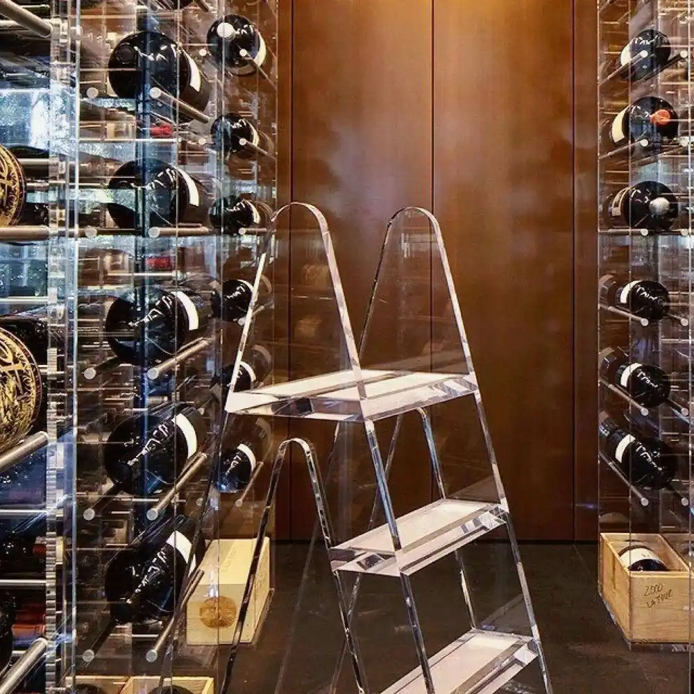 Stainless Steel Wine Cellar 120 Bottles F-88, Temperature Controlled 3