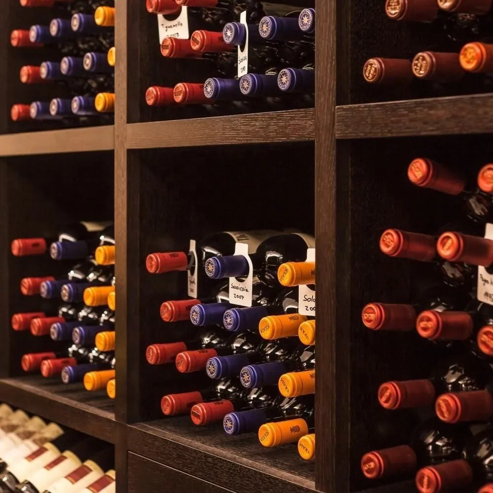 Wooden Wine Cellar for 1200 Bottles, Solid Wood Home Furniture 5